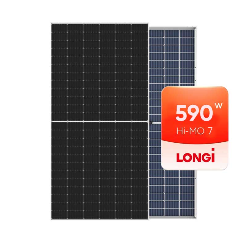 Longi Hi-MO 7 Series Tier 1 Marke 560 Wp 570 Wp 580 Wp 590 Wp 600 Wp 610 Wp 620 Wp Doppelglas-Solarpanel