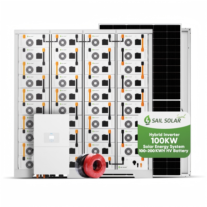 SAIL SOLARs Solar-Hybrid-Grid-Solarsystemlösungen für Industrie und Gewerbe
