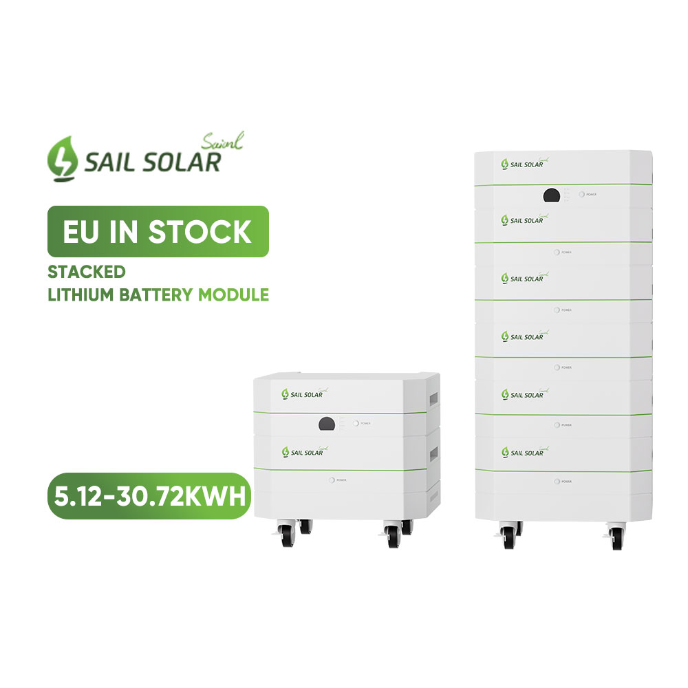 SAIL SOLAR 51,2 V stapelbare Lithiumbatterie 100 Ah / 200 Ah / 300 Ah / 400 Ah / 500 Ah / 600 Ah
