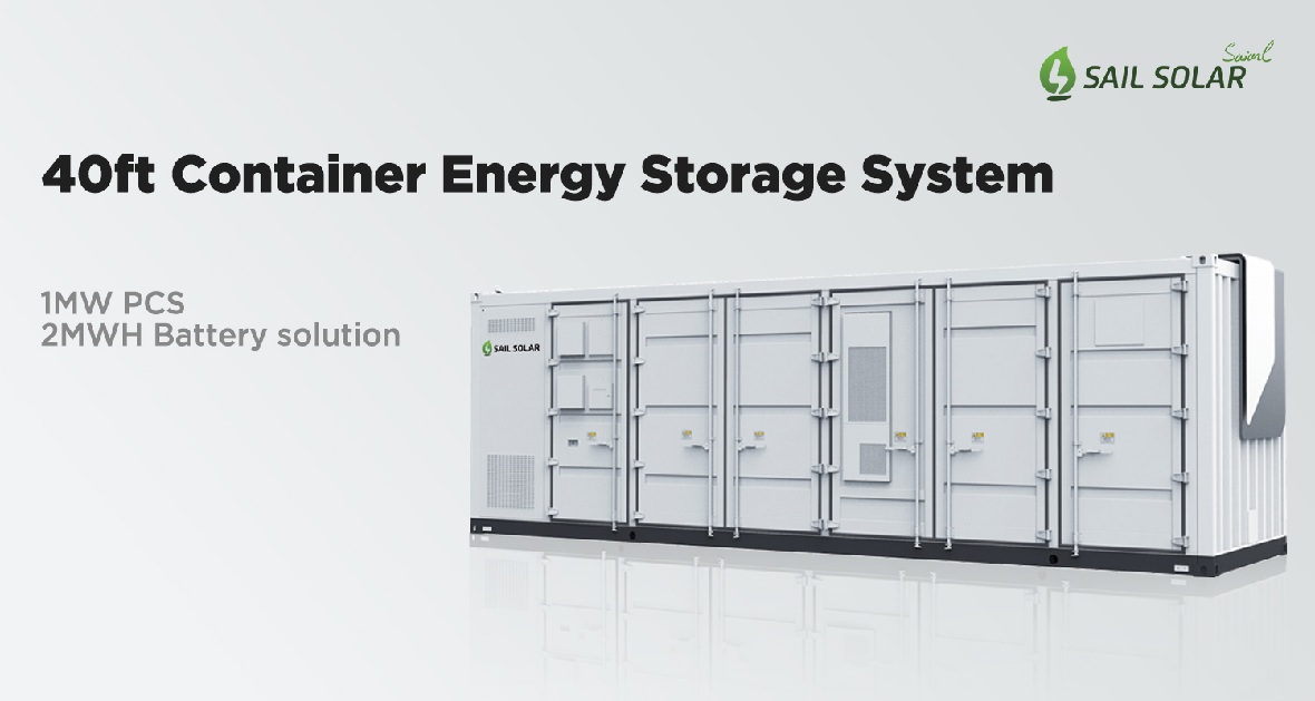 SAIL SOLAR 1000kW 2.4MWh 