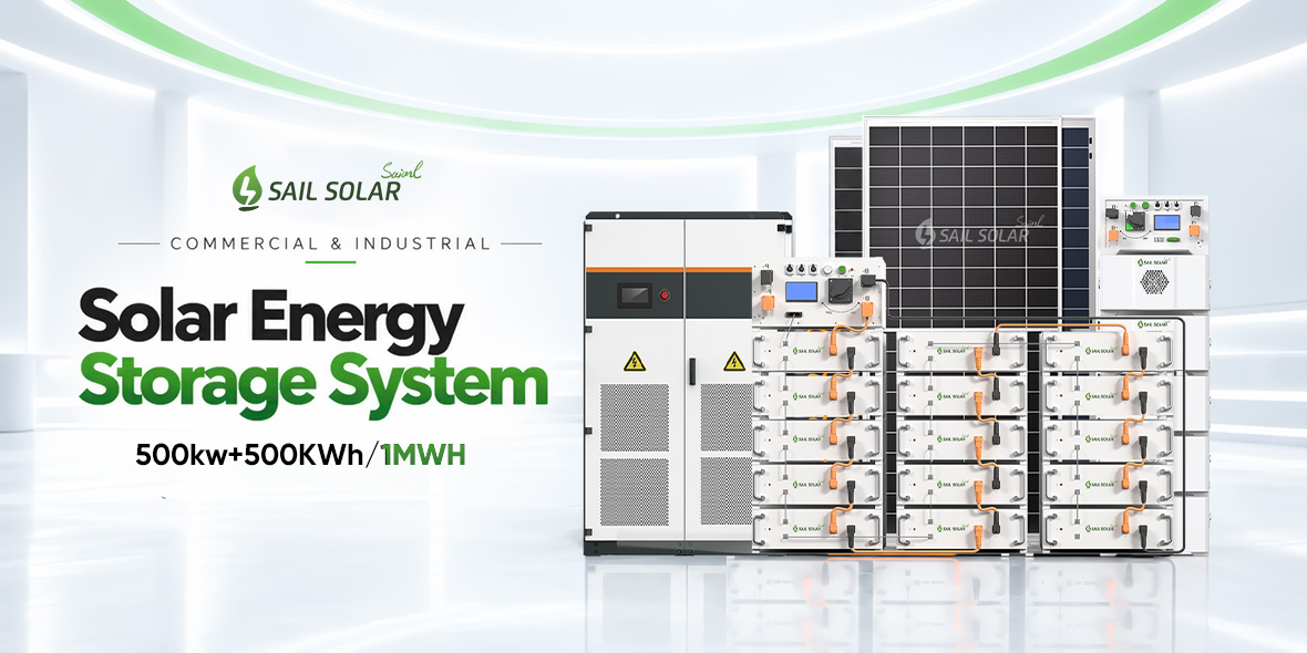 sail solar 500kw hybrid solar system
